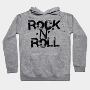 Rock n roll logo Hoodie